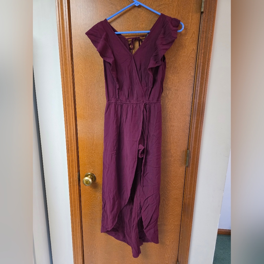 Ambiance Walk Thru Romper Small